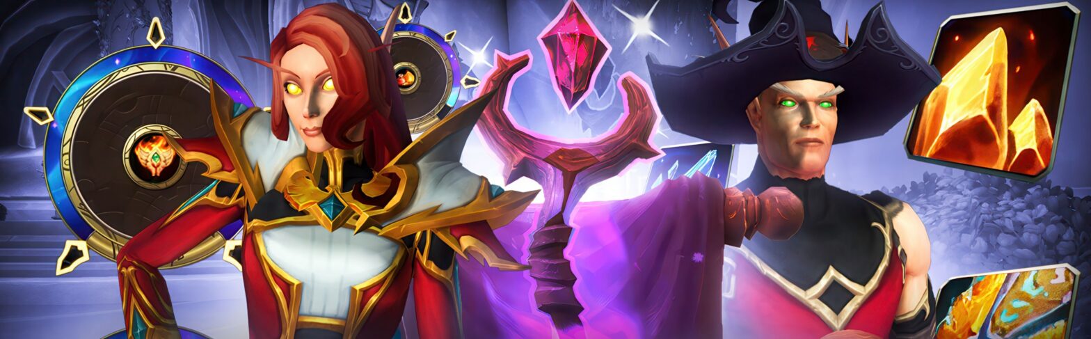WoW Midnight Enchanting guide cover – disenchanting gear, crafting weapon enchants, and specialization tree – Season 1