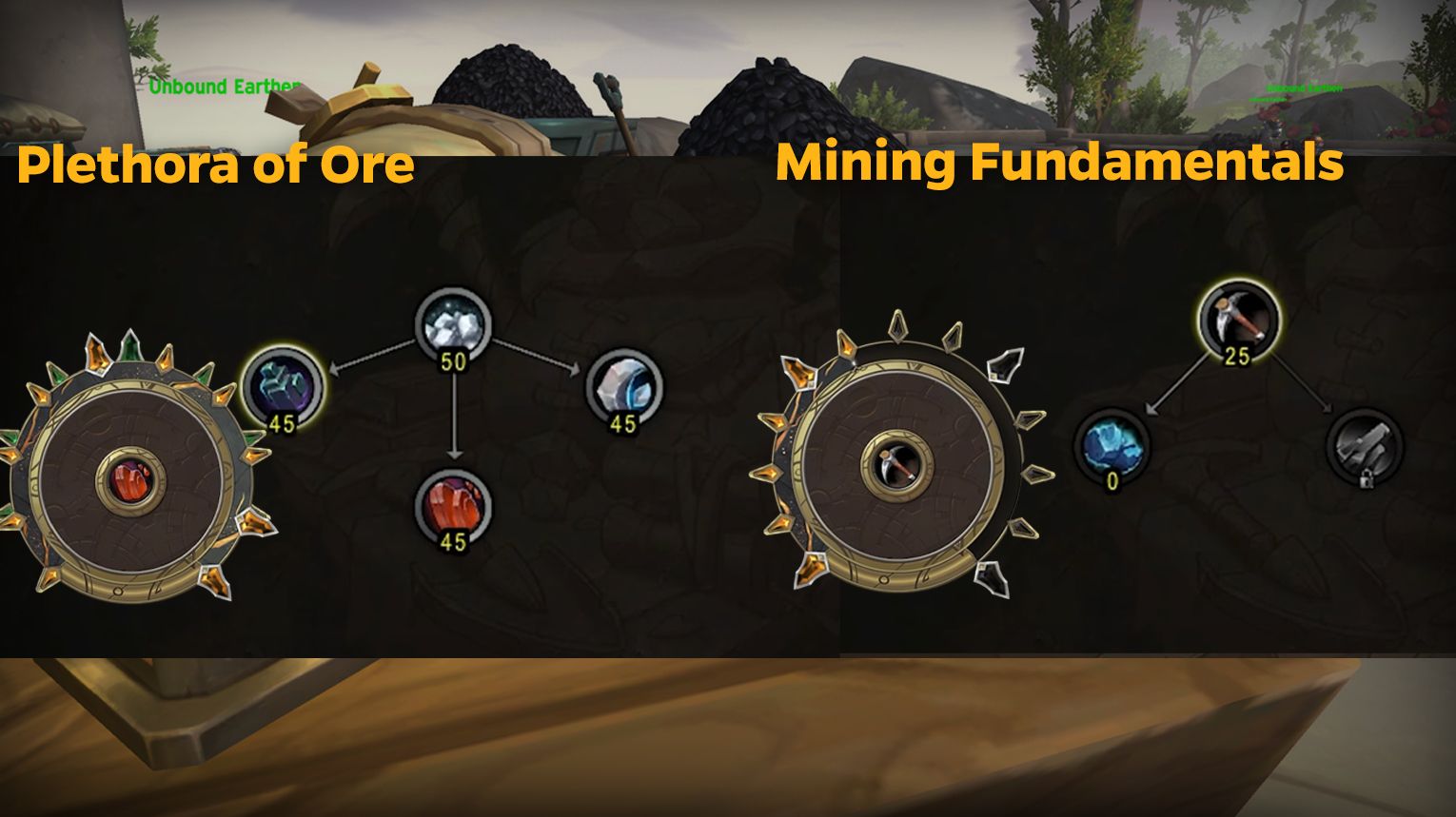 The War Within Mining Specs Explained