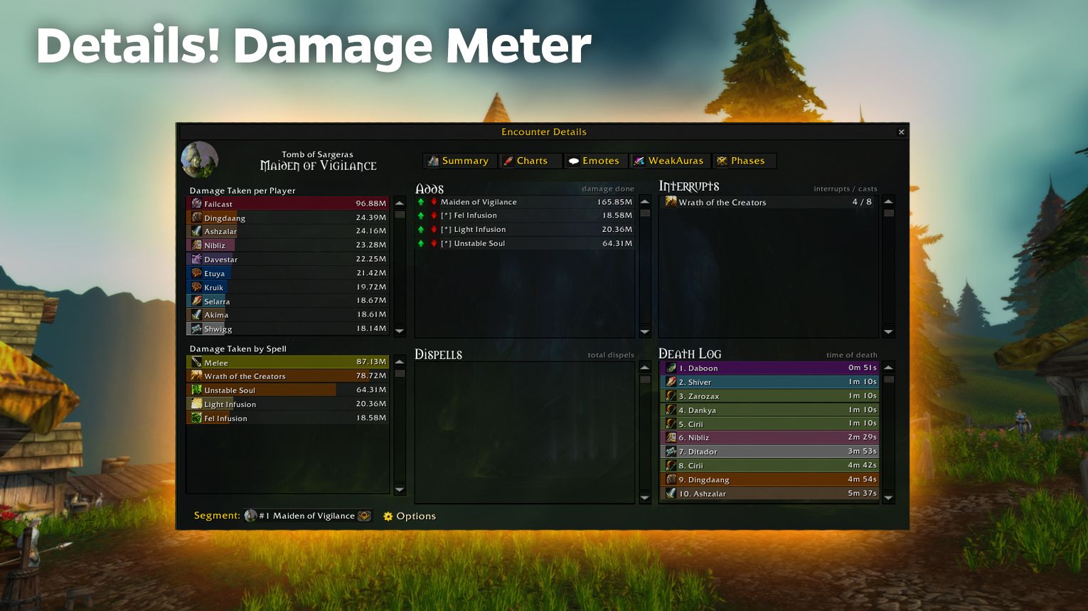 Details Damage Meter