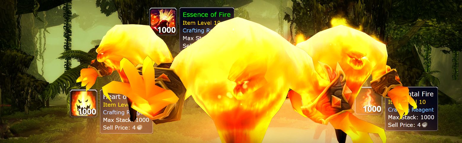 Essence of Fire Farm in WoW Classic