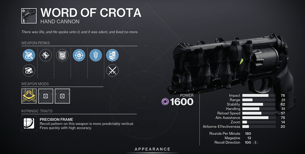 Word of Crota