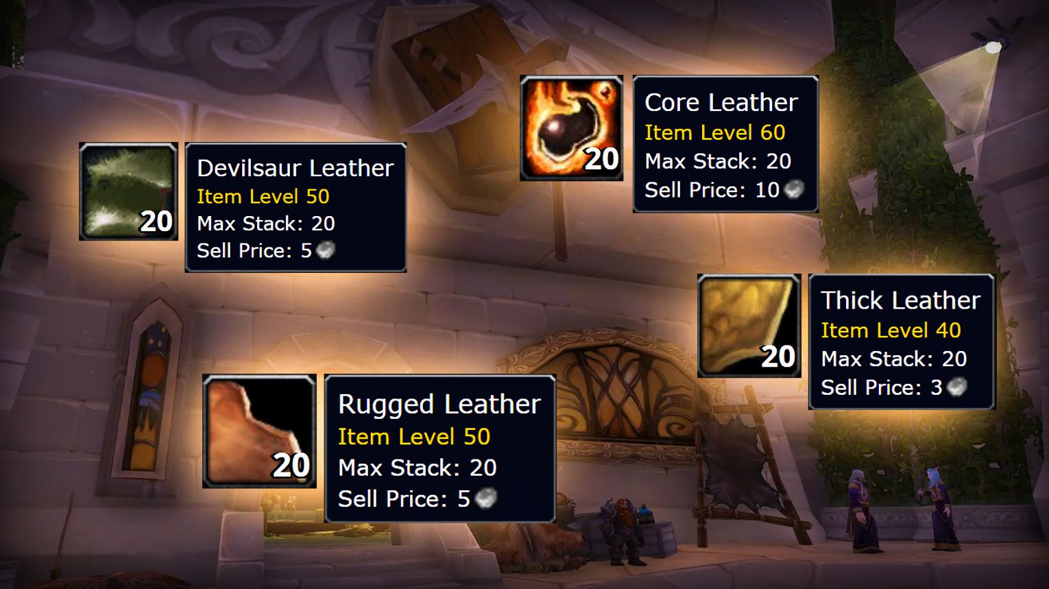 Best Gold-Making Leather in WoW Classic