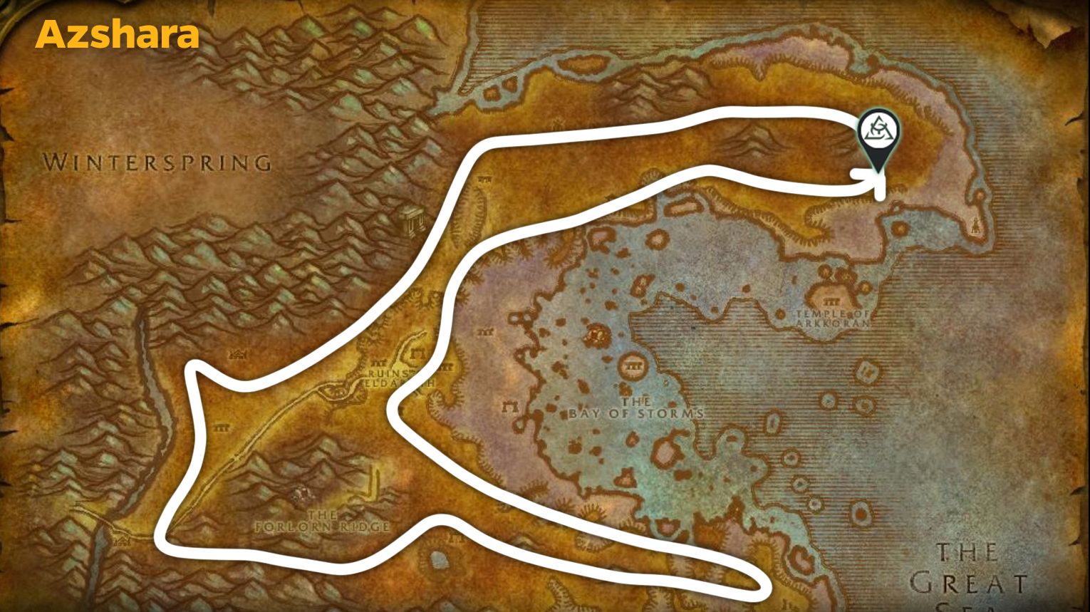 Azshara Herbalism Leveling 230 - 270