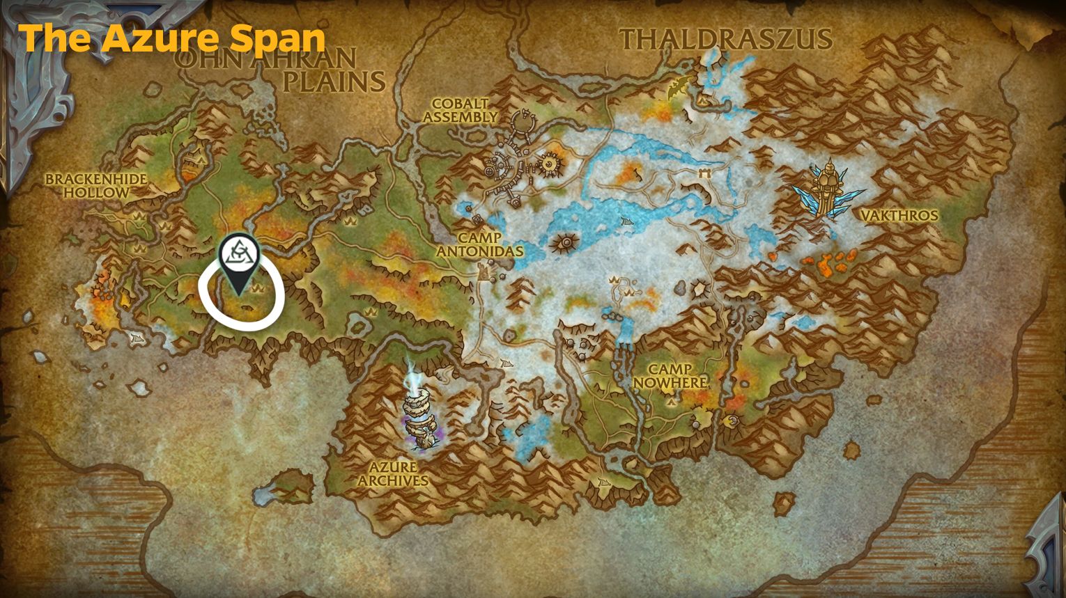 Location of the Farm