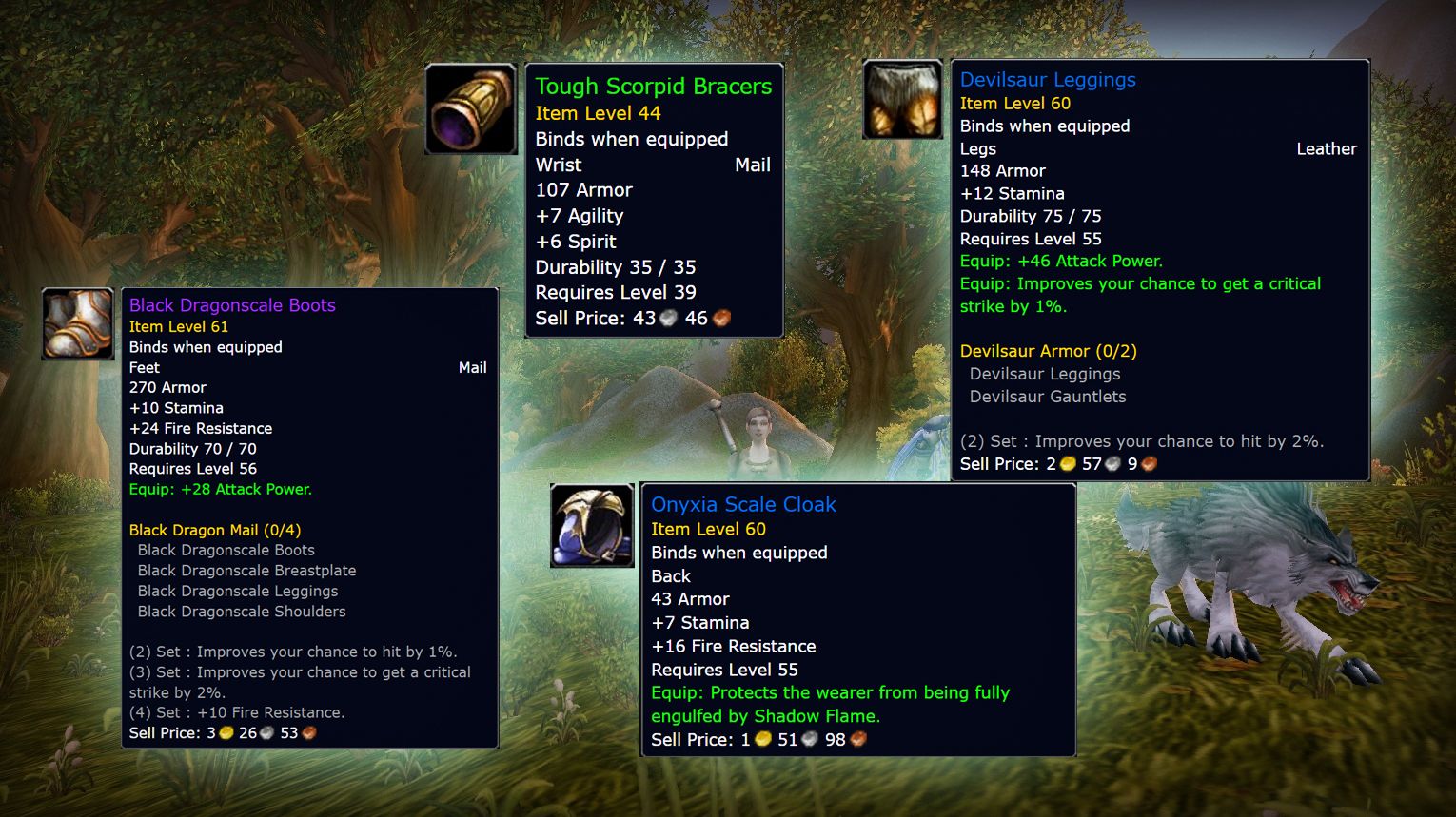 WoW Classic Skinning Patterns Overview