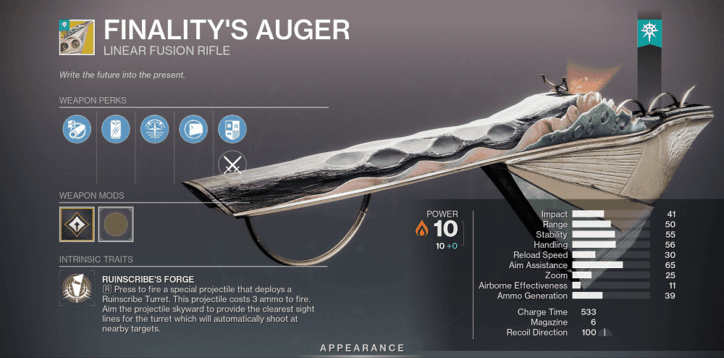 Best Linear Fusion Rifle in Destiny 2 Edge of Fate (PvP & PvE)