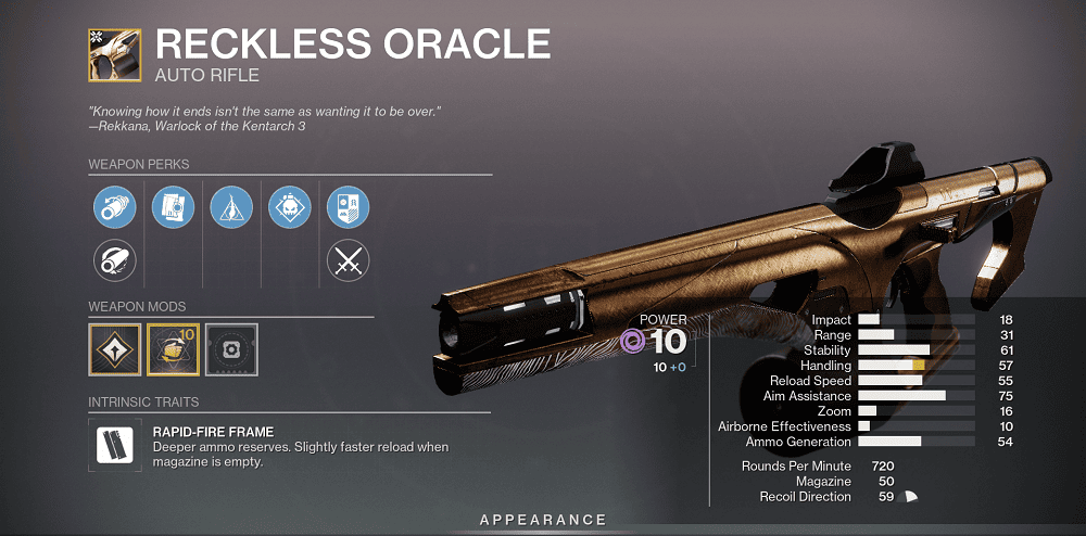 Reckless Oracle