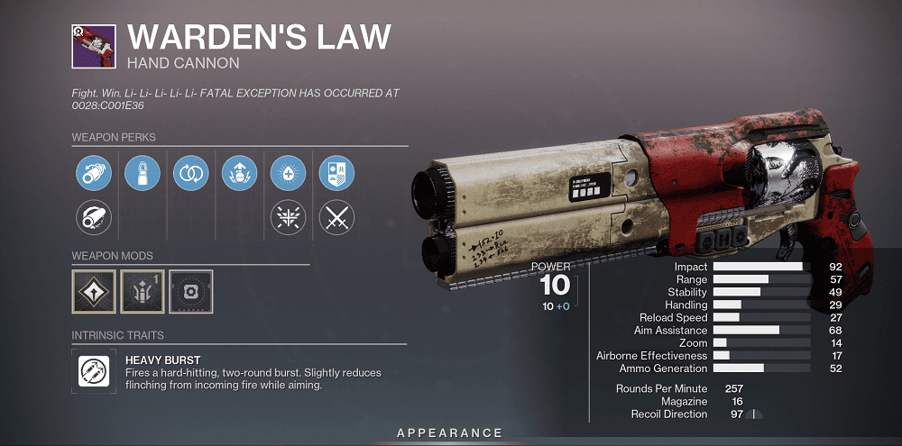 Warden's Law