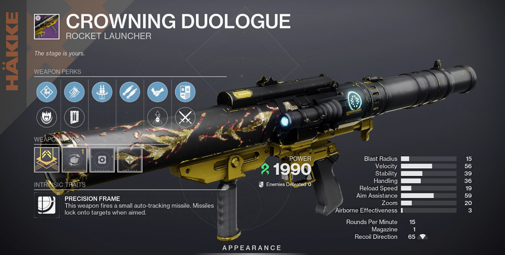 Crowning Duologue