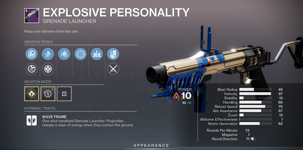 Explosive Personality