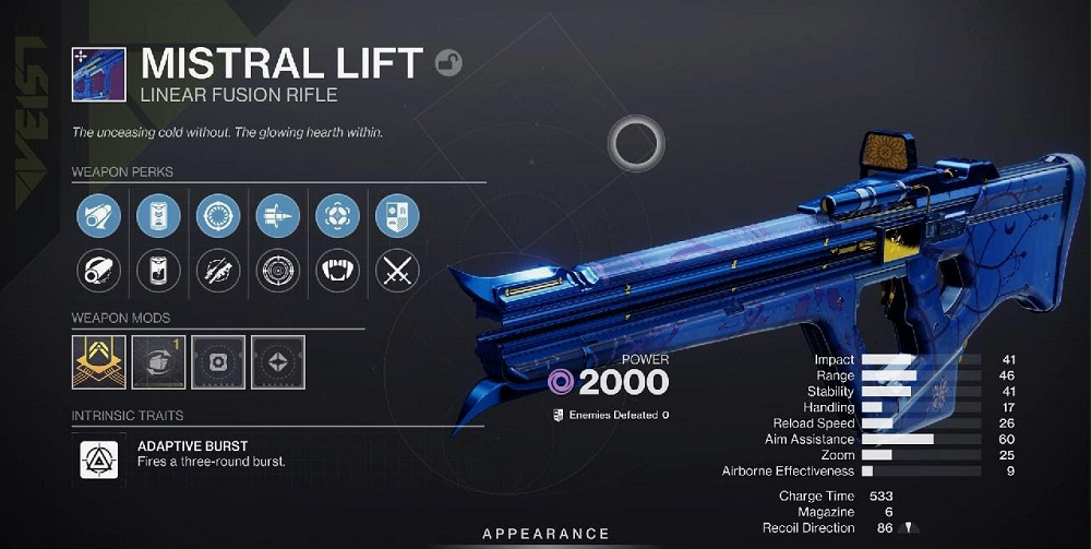 Mistral Lift