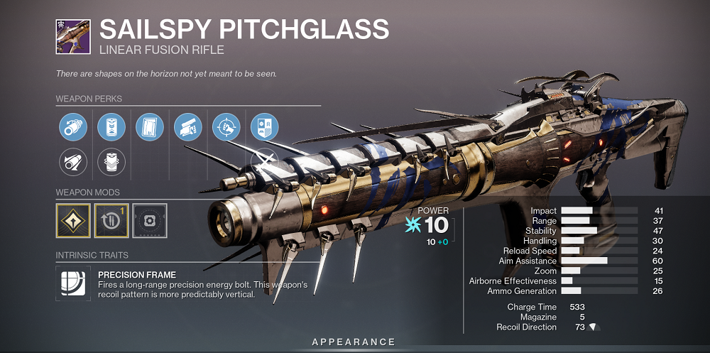 Sailspy Pitchglass