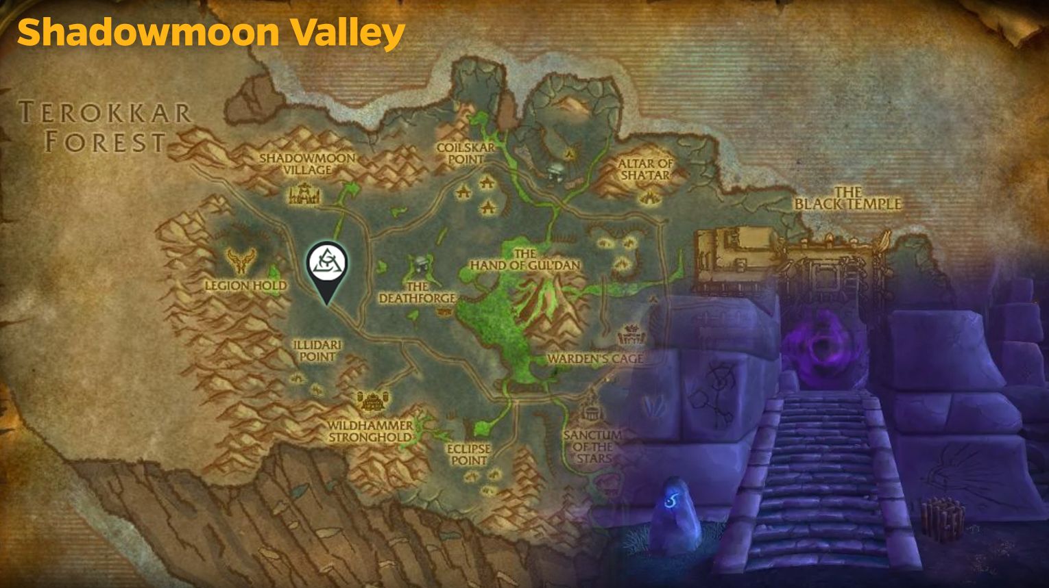 Shadowmoon Burial Grounds Entrance