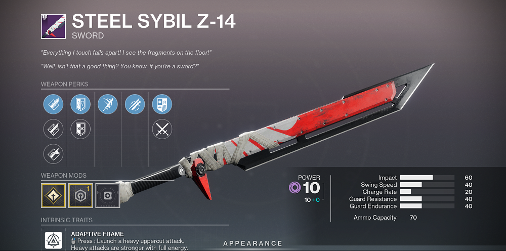 Steel Sybil Z-14