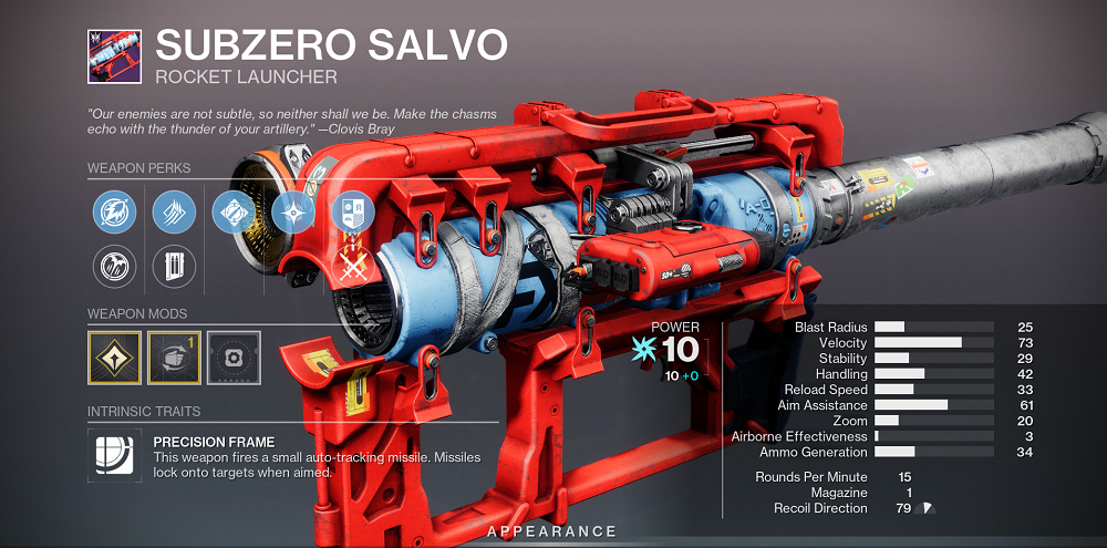 Subzero Salvo