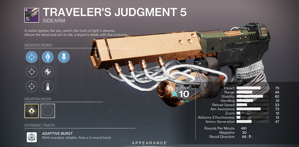 Traveler's Judgment
