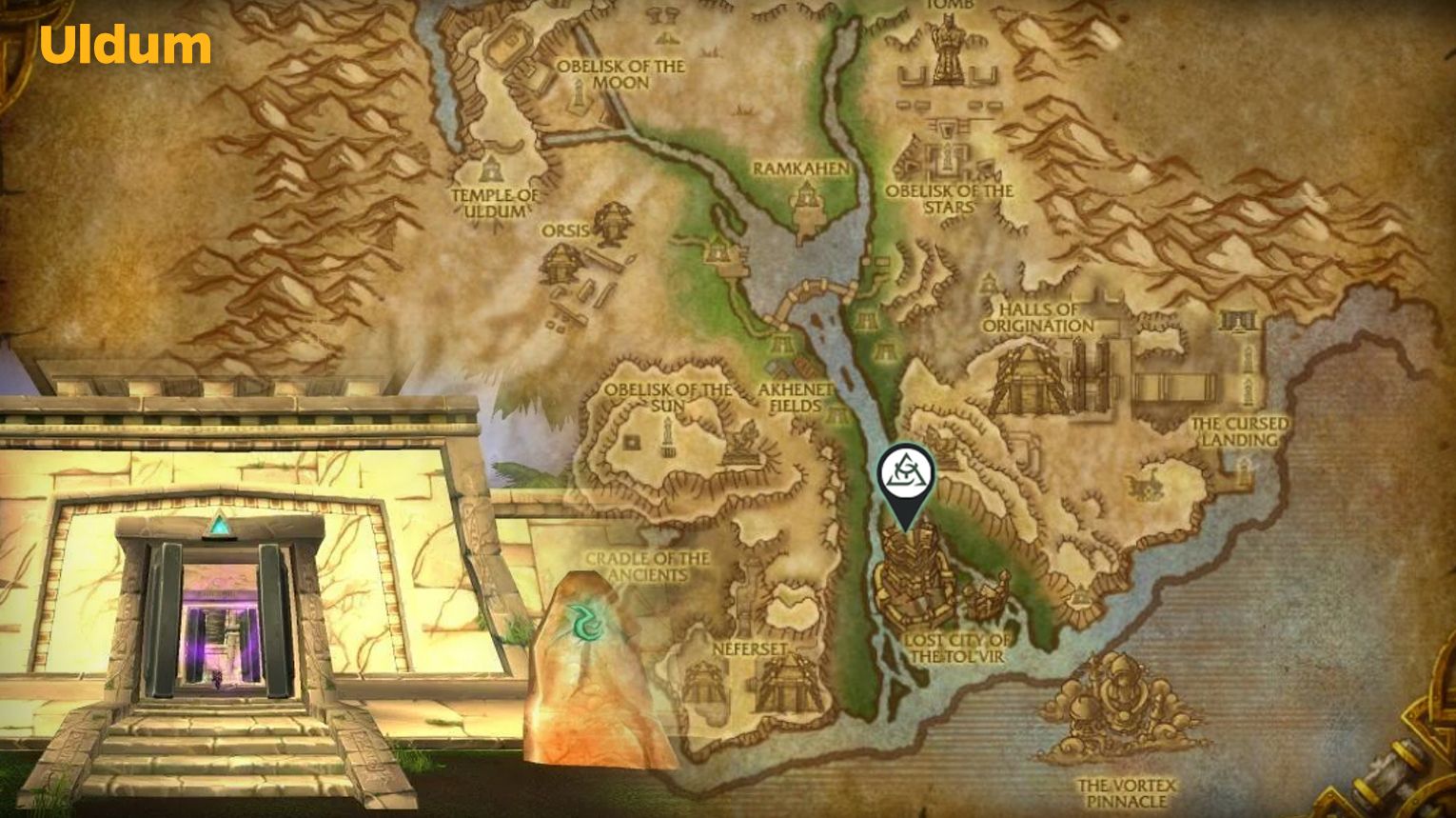 Lost City of the Tol'vir Entrance