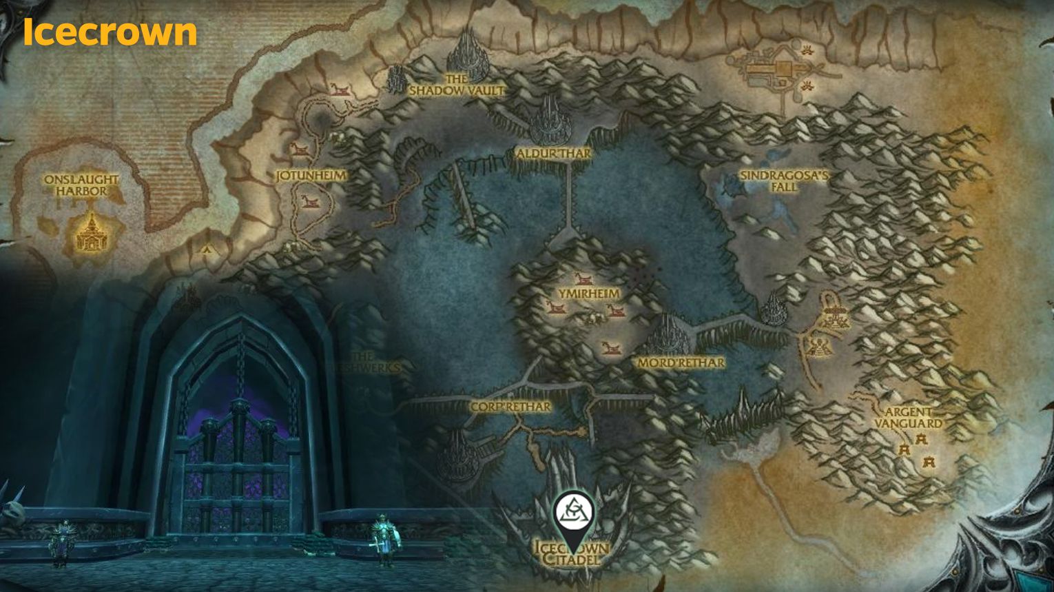 Pit of Saron Entrance