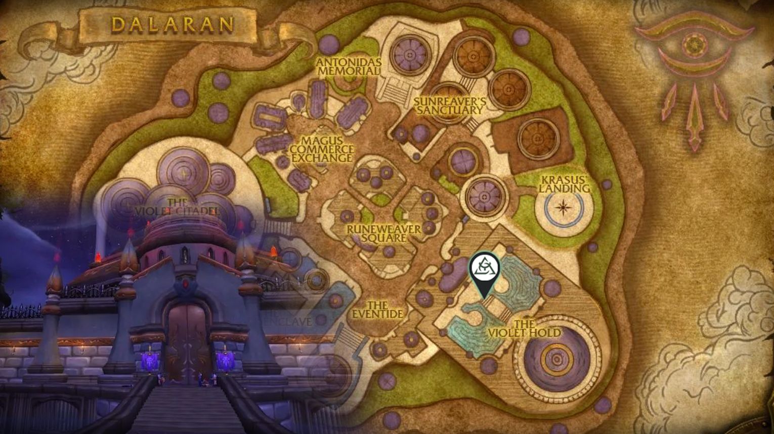 The Violet Hold Entrance