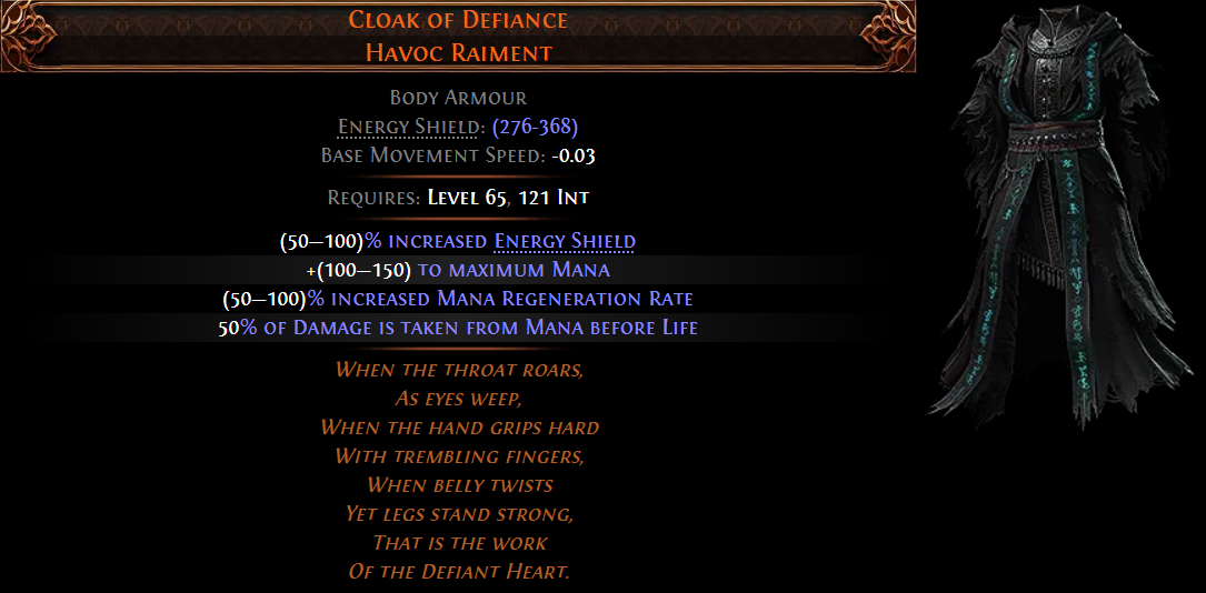 Cloak of Defiance