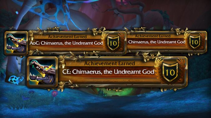 Dreamrift raid achievements – Chimaerus challenges – WoW Midnight Season 1