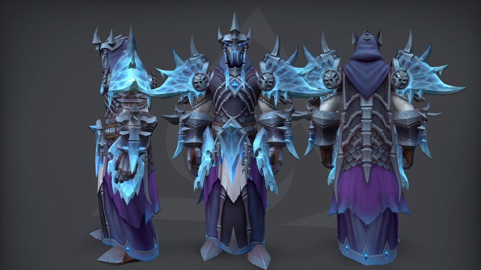 Death Knight tier set – Relentless Rider's Lament (Heroic) – polished armor with bright crimson highlights – WoW Midnight Season 1