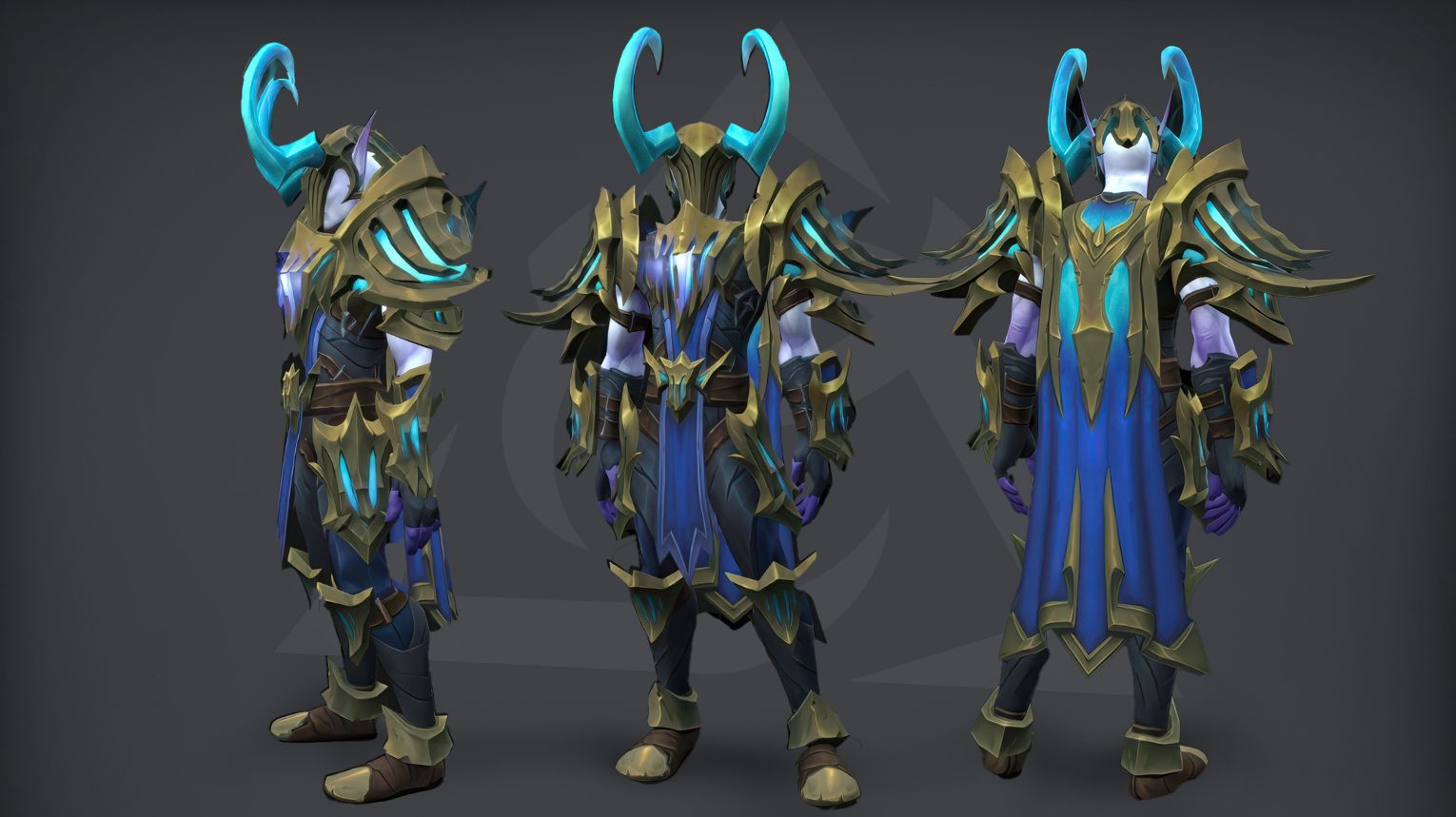 Demon Hunter tier set – Devouring Reaver's Sheathe (Normal) – dark armor with violet glow – WoW Midnight Season 1