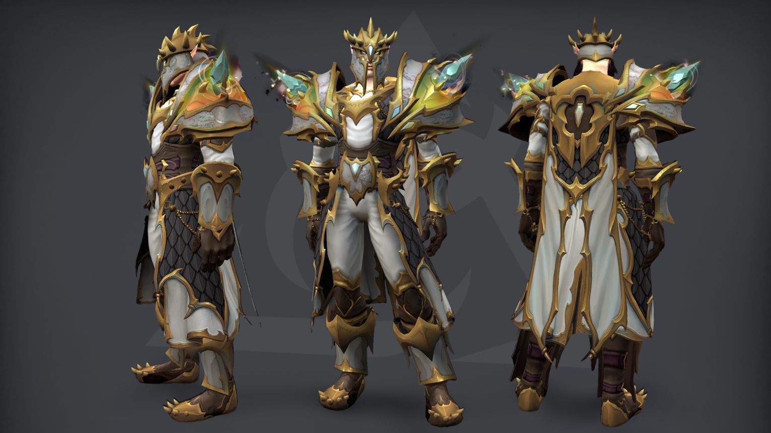 Evoker tier set – Livery of the Black Talon (Normal) – sharp dragon-scale armor with blue arcane glow – WoW Midnight Season 1