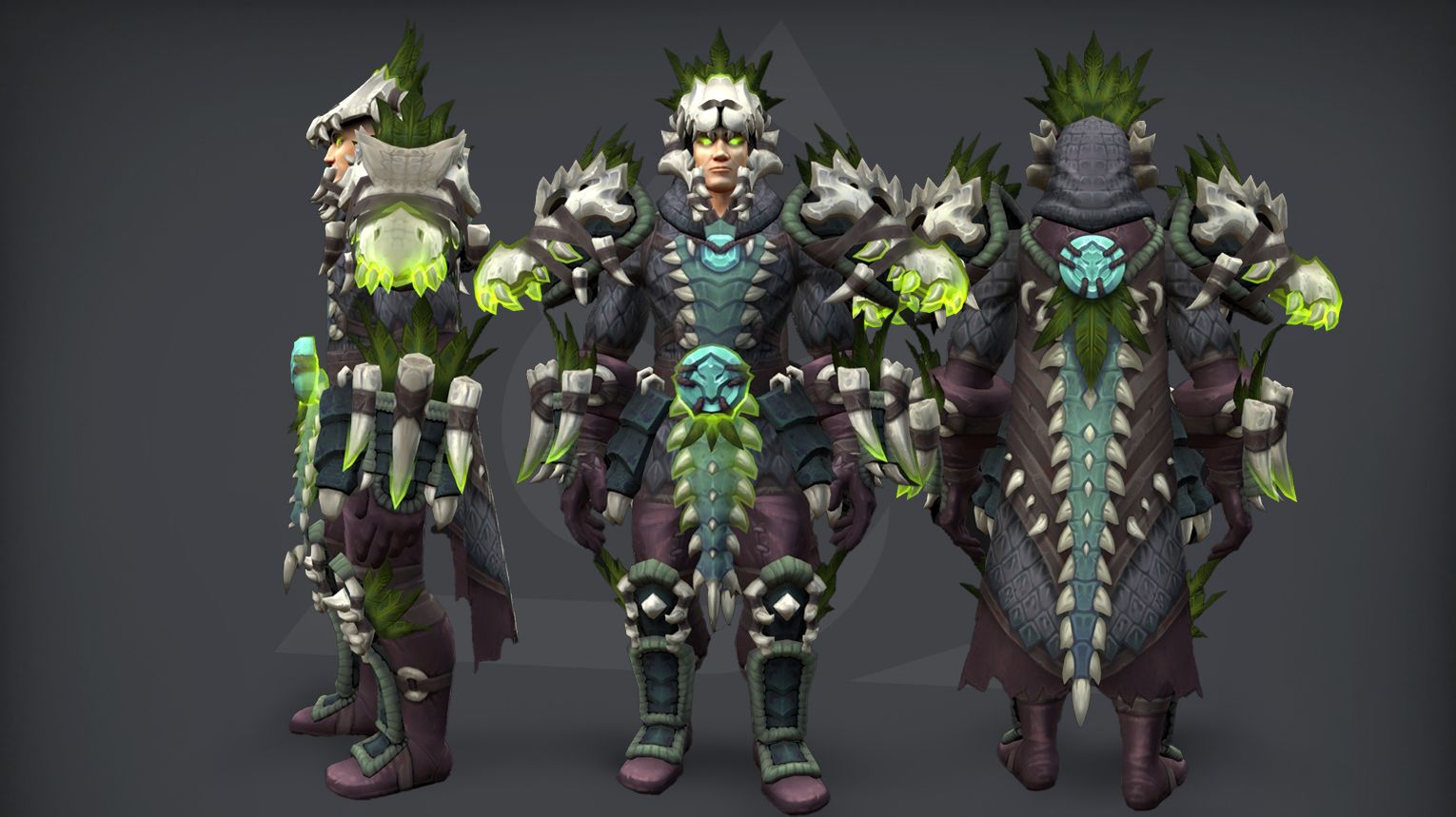 Hunter tier set – Primal Sentry's Camouflage (Normal) – rugged hunter look with leather and fur – WoW Midnight Season 1