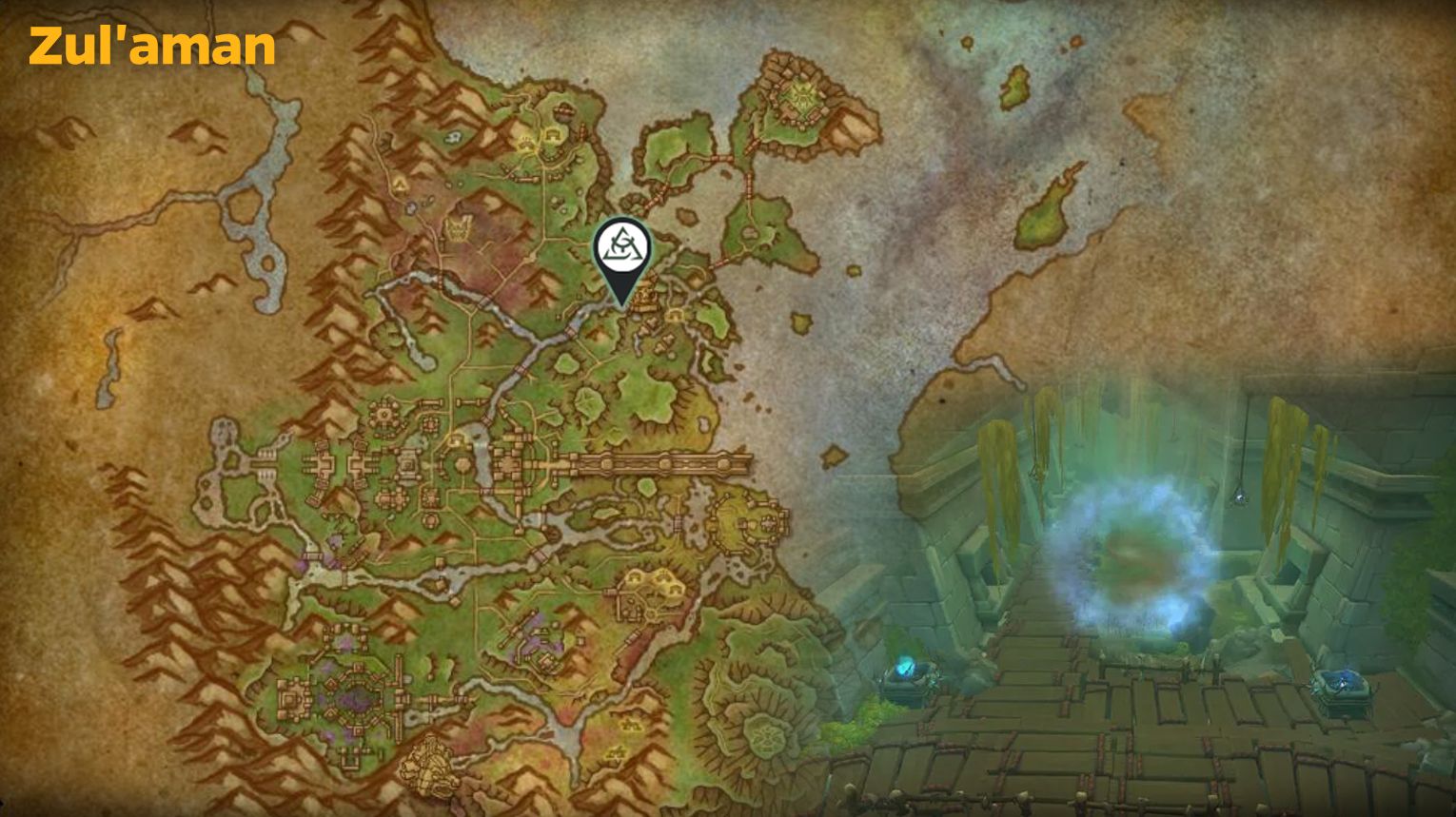 Maisara Caverns dungeon map – Mythic+ layout and boss locations – WoW Midnight Season 1
