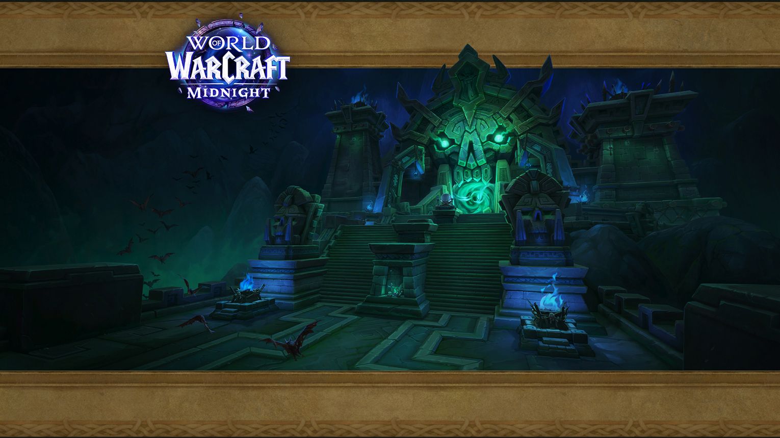 Maisara Caverns loading screen – new Midnight dungeon art – WoW Midnight Season 1