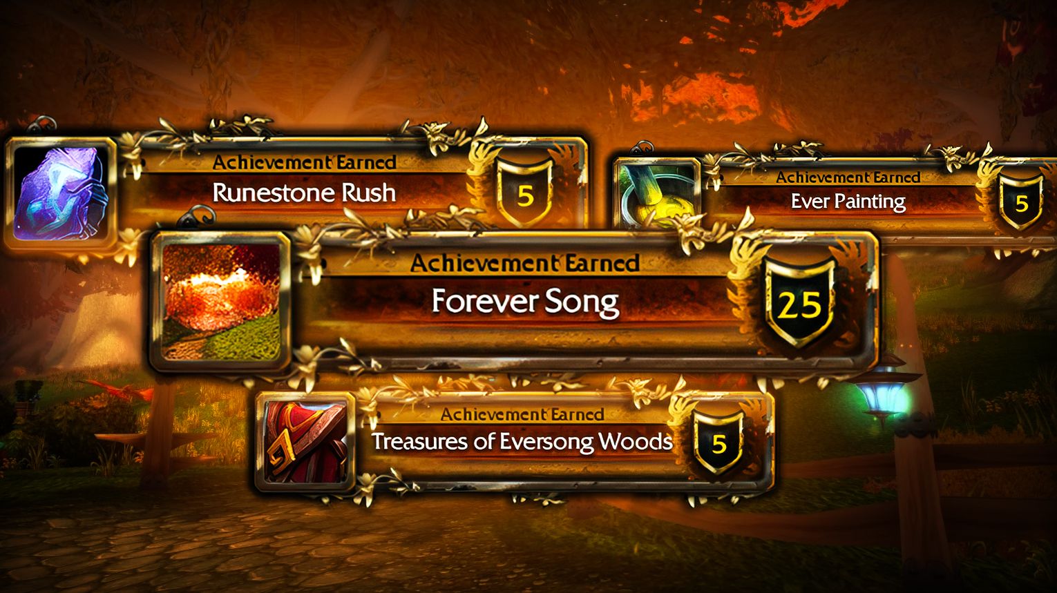 The Forever Song zone achievement – meta-achievement for Eversong Woods – WoW Midnight