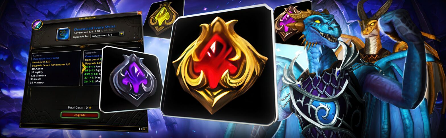 Dawncrests guide — upgrade currency for WoW Midnight gear.