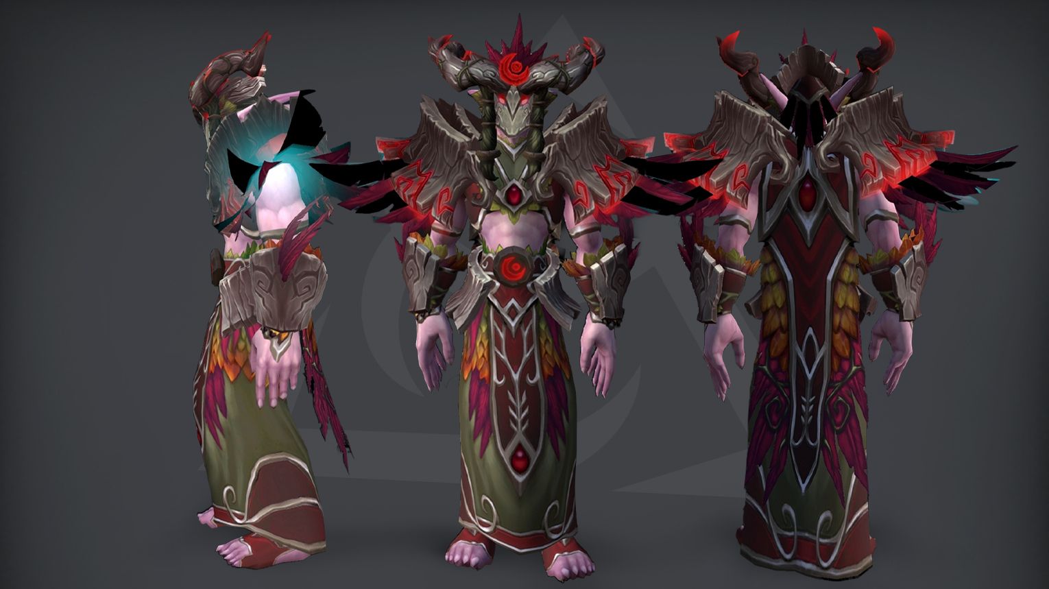 WoW Midnight Season 2 Druid tier set guide cover: Balance, Feral, Guardian, and Restoration 2-piece and 4-piece set bonuses from the Venomous Abyss raid. Serpent-themed Garb of the Untamed armor with poison and nature-infused troll motifs.
