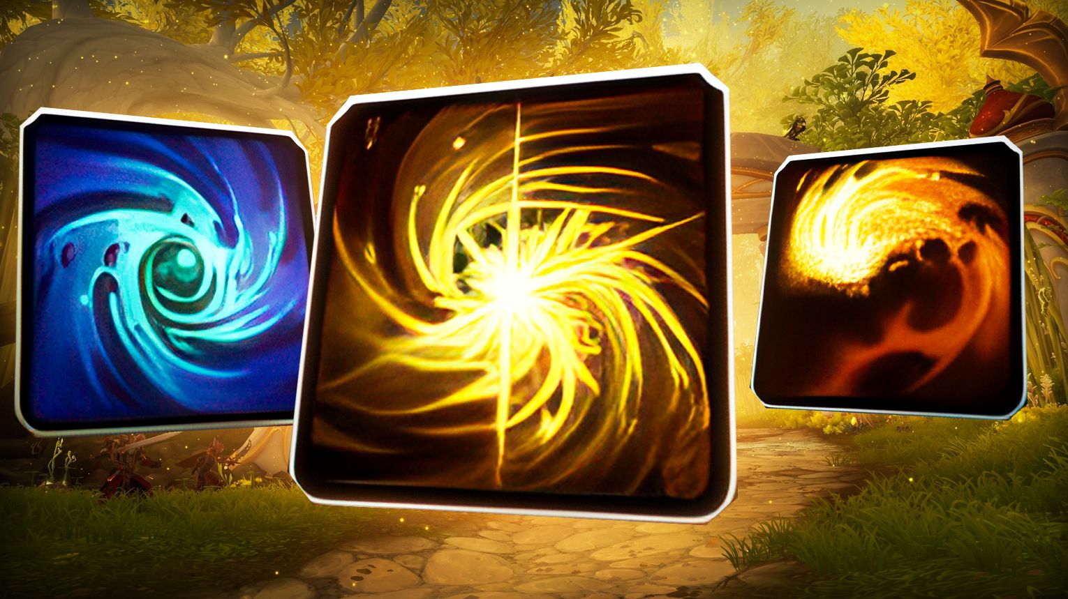 Lightfused deposits and overloading — special mining and herbalism nodes with Motes of Light in Eversong Woods.