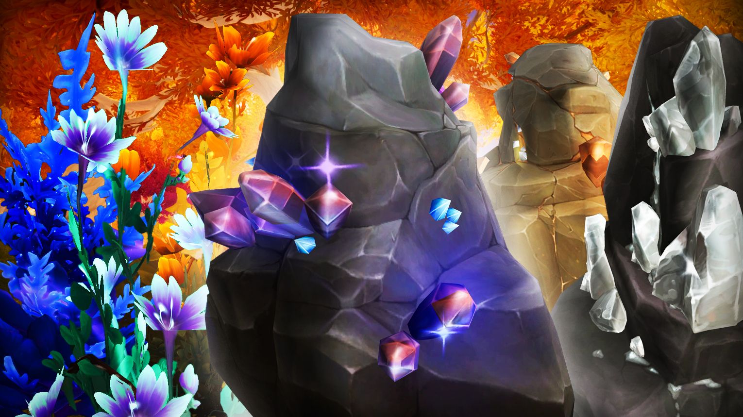 Eversong Woods starting zone — best location for beginner gatherers in WoW Midnight.