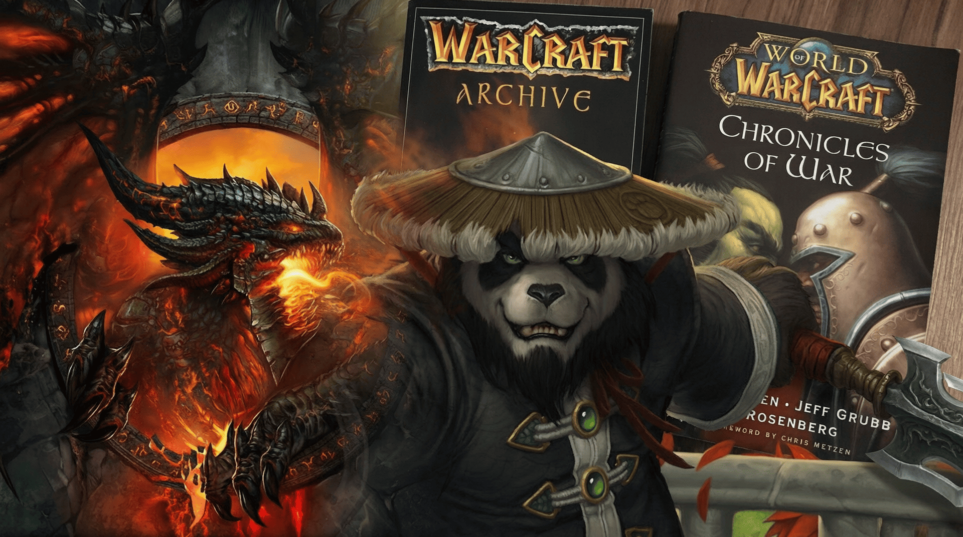World of Warcraft books in chronological order guide cover featuring Warcraft lore and iconic characters