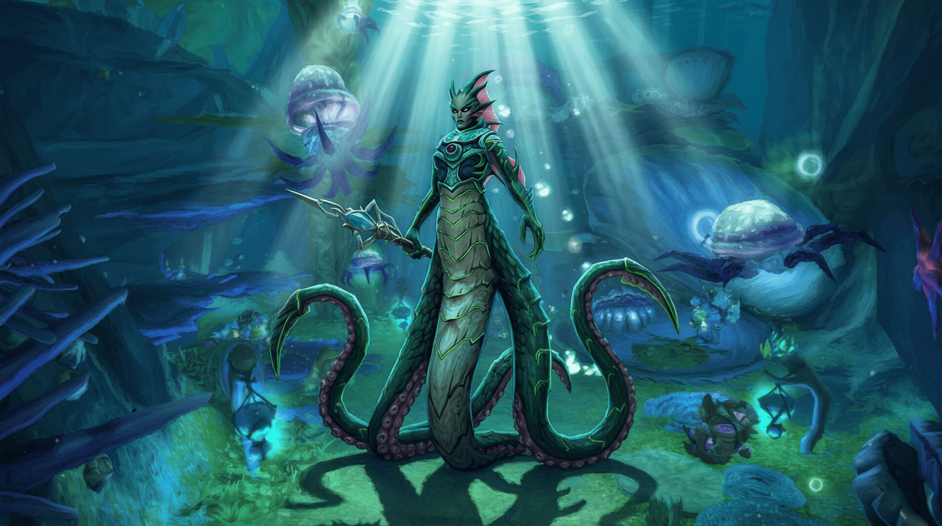 The Tidebound Grotto Armor and Weapons in WoW Midnight