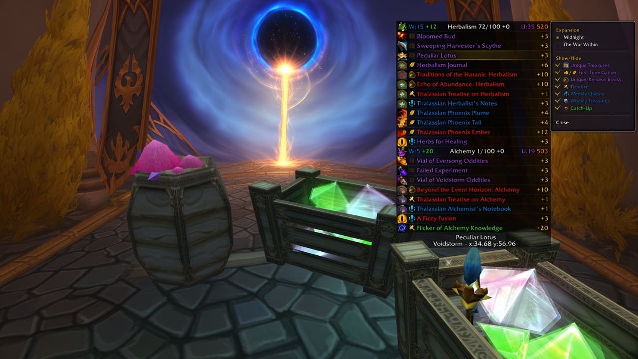 How to Get Profession Knowledge Points in WoW Midnight